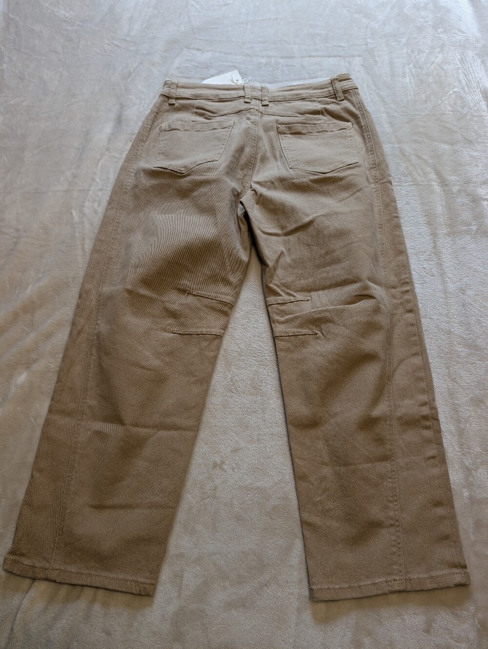 Flamingals Stitch Detail Straight Leg Crop Pants NWT Women's NWT Large - Picture 6 of 8